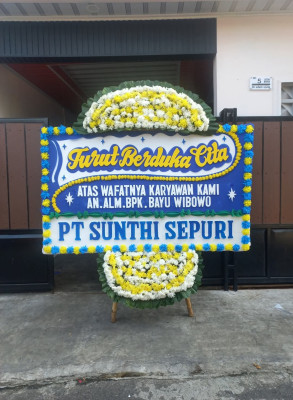 Papan Bunga Duka di Campago Ipuh